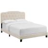 Amelia King Upholstered Fabric Bed