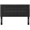 Paisley Tufted Twin Upholstered Faux Leather Headboard
