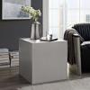 Cast Stainless Steel Side Table