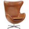 Arne Jacobson Style Egg Chair - Leather