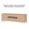 Emma 6" Twin Mattress Foam Set of 2 in White