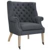Chart Fabric Lounge Chair