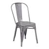 Elio Dining Chair Set of 2 in Gunmetal