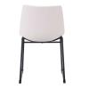 Smart Dining Chair in Distressed White