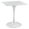 Lippa 28" Square Wood Top Dining Table