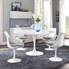 Lippa 54" Artificial Marble Dining Table