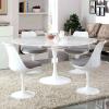 Lippa 60" Artificial Marble Dining Table