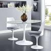 Lippa 54" Oval-Shaped Artificial Marble Dining Table