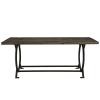 Effuse Wood Top Dining Table