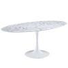 Lippa 78" Artificial Marble Dining Table