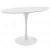 Lippa 48" Oval-Shaped Wood Top Dining Table