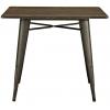 Alacrity 36" Square Wood Dining Table