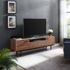 Visionary 71" TV Stand in Walnut Black