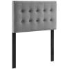 Emily Twin Biscuit Tufted Performance Velvet Headboard