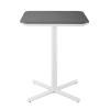 Raleigh Outdoor Patio Aluminum Bar Table in White