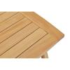 Orlean Outdoor Patio Eucalyptus Wood Coffee Table in Natural