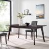 Oracle 69 Inch Rectangle Dining Table in Cappuccino