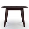 Vision 45 Inch Round Dining Table in Cappuccino