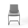 Pitch Upholstered Fabric Dining Armchair