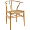 Amish Wood Dining Armchair Set of 2 in Natural