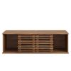 Render 46 Inch Wall-Mount Media Console TV Stand in Walnut