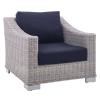 Conway Sunbrella? Outdoor Patio Wicker Rattan 9-Piece Sectional Sofa Set