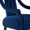Harken Performance Velvet Accent Chair Set of 2