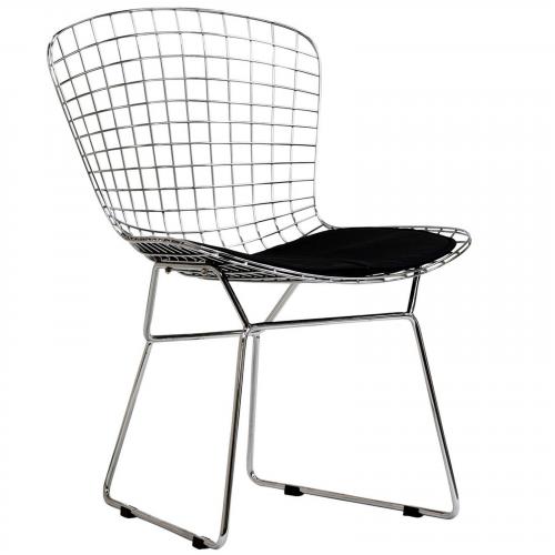 Harry Bertoia Style Side Chair, Bertoia Style Dining Chair
