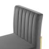 Carriage Performance Velvet Dining Chair Set of 2