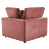Commix Down Filled Overstuffed Performance Velvet 	8-Piece Sectional Sofa