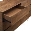 Caima 6-Drawer 	Dresser in Walnut