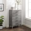 Georgia Wood Chest in Gray