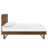 Marlee Queen Wood Platform Bed With Angular Frame