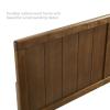 Alana Full Wood Platform Bed With Angular Frame