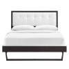 Willow Twin Wood Platform Bed With Angular Frame