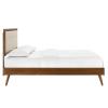 Willow King Wood Platform Bed With Splayed Legs