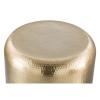 Cannon Side Table Gold & Clear