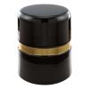 Density Side Table Black and Gold