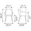 Loiret Dining Chair Set of 2