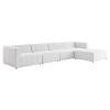 Bartlett Upholstered Fabric 5-Piece Sectional Sofa