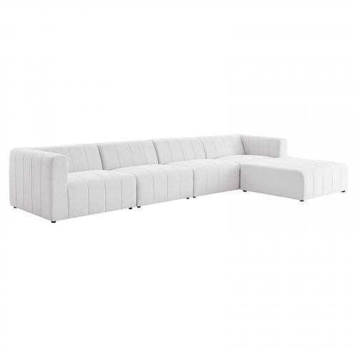 Bartlett Upholstered Fabric 5-Piece Sectional Sofa