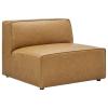 Mingle Vegan Leather 4-Piece Sectional Sofa