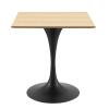 Lippa 28" Wood Square Dining Table