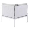 Harmony 6-Piece Sunbrella&reg; Outdoor Patio Aluminum Sectional Sofa Set