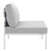 Harmony 7-Piece Sunbrella&reg; Outdoor Patio Aluminum Sectional Sofa Set