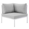 Harmony 10-Piece Sunbrella&reg; Outdoor Patio Aluminum Sectional Sofa Set