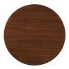 Zinque 36" Dining Table in Gold Walnut