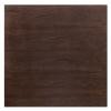 Lippa 36" Square Wood Dining Table in Rose Cherry Walnut