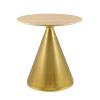 Tupelo 28" Dining Table in Gold Natural