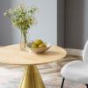Tupelo 28" Dining Table in Gold Natural